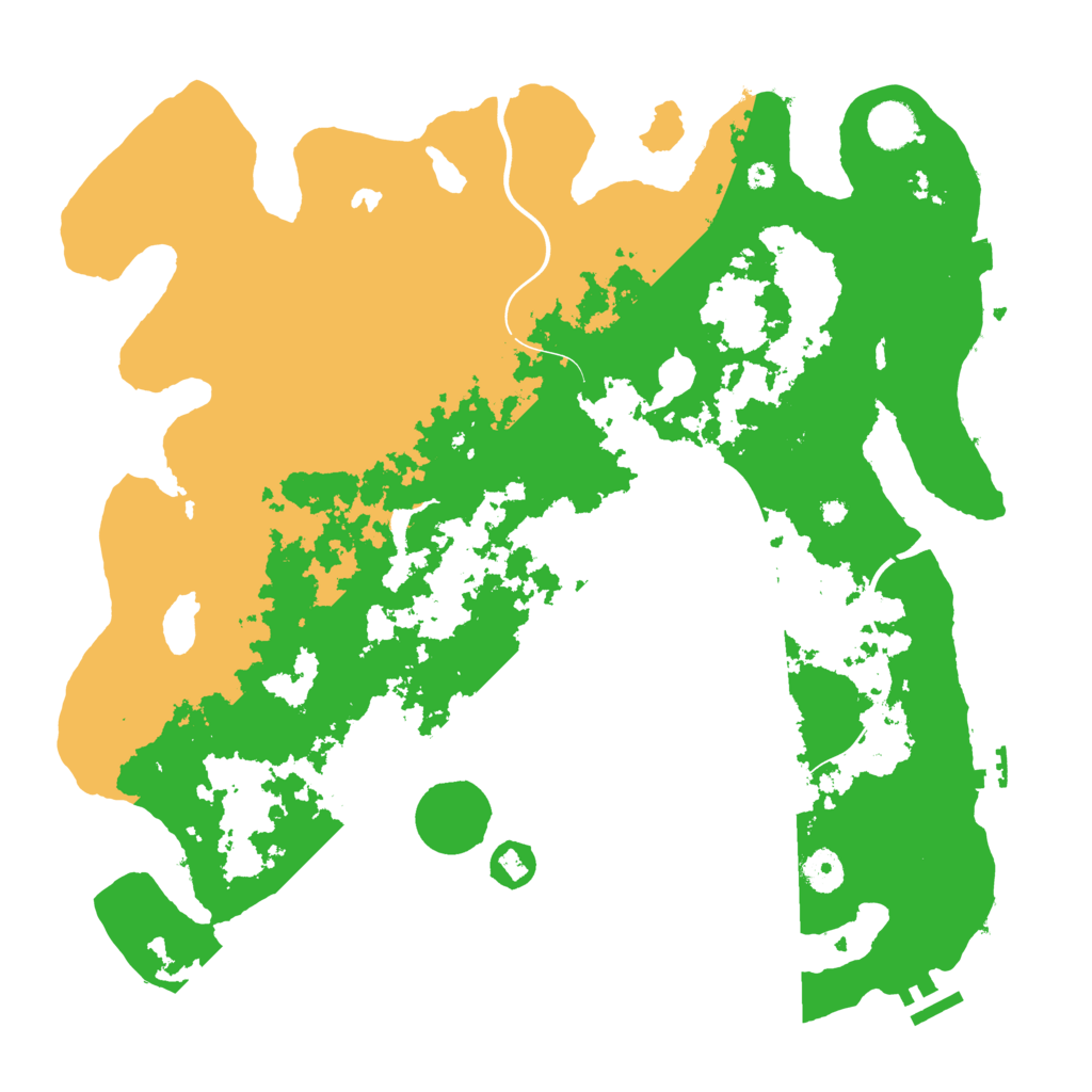 Biome Rust Map: Procedural Map, Size: 4000, Seed: 1526021490