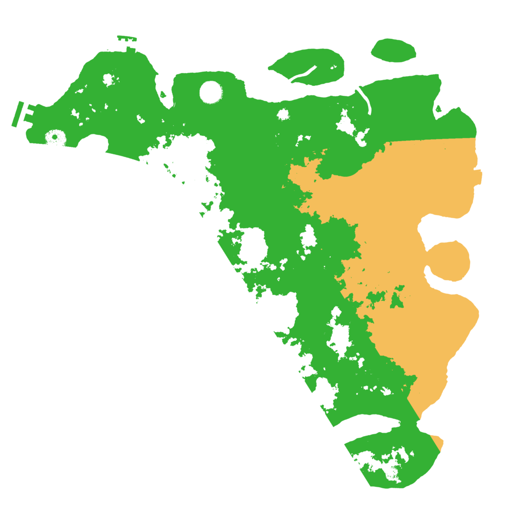 Biome Rust Map: Procedural Map, Size: 4000, Seed: 506768