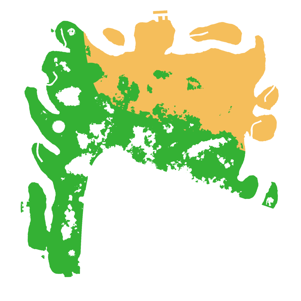 Biome Rust Map: Procedural Map, Size: 4250, Seed: 2486