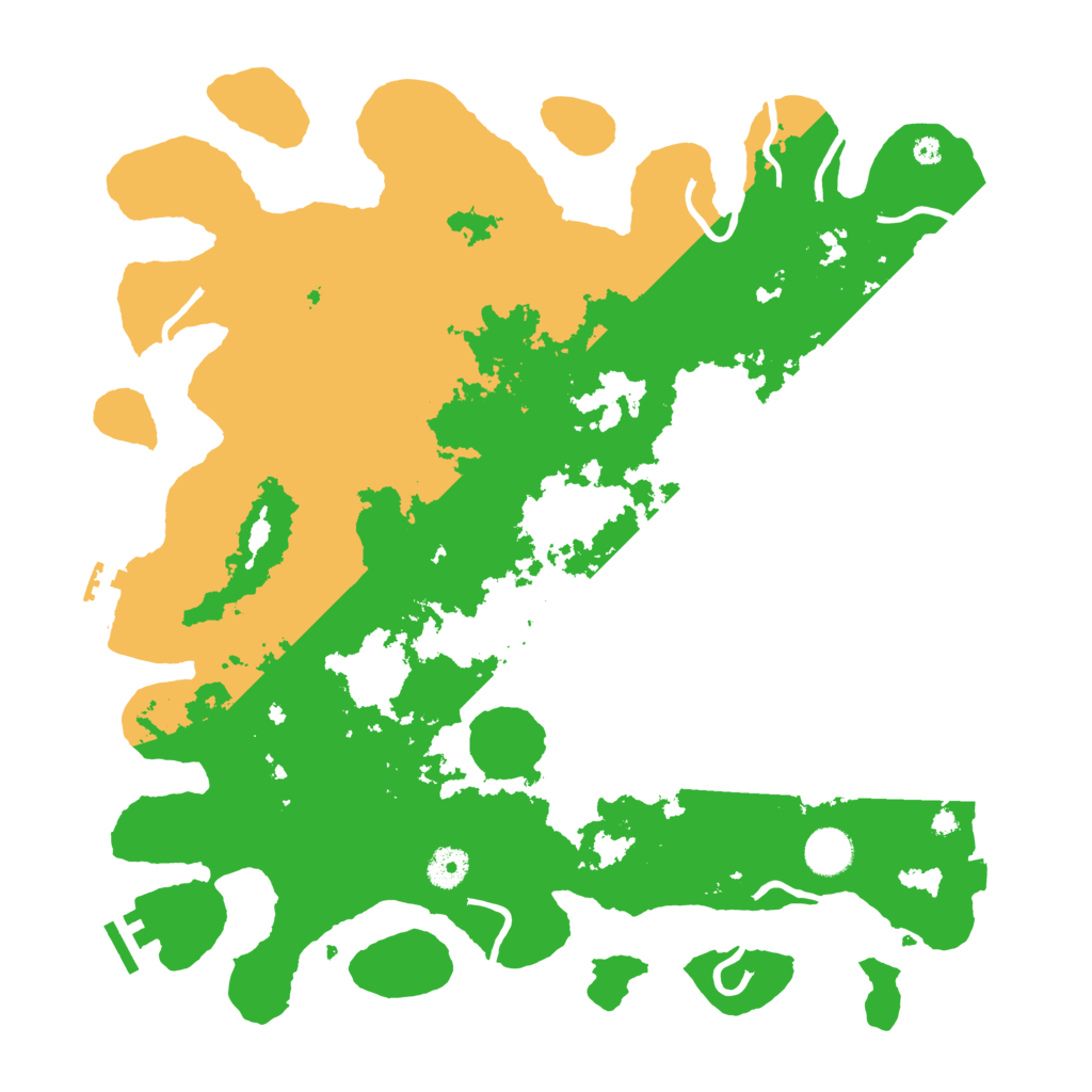 Biome Rust Map: Procedural Map, Size: 4000, Seed: 1033904204