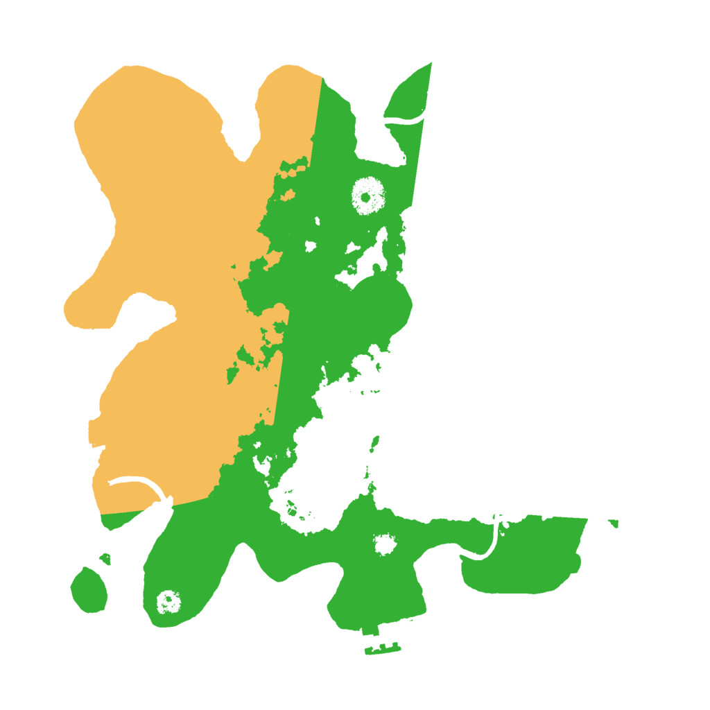 Biome Rust Map: Procedural Map, Size: 3000, Seed: 514196547