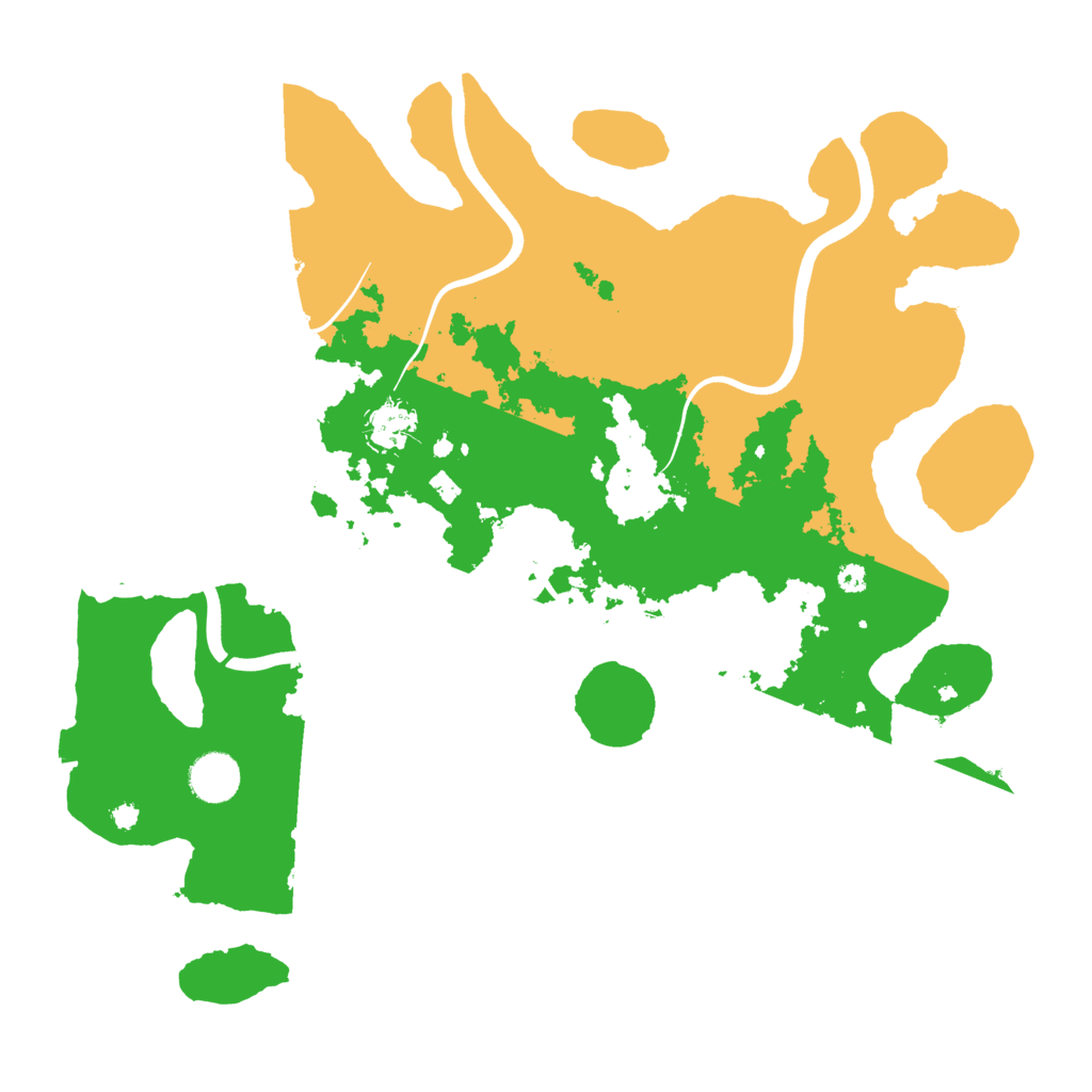 Biome Rust Map: Procedural Map, Size: 3800, Seed: 812024