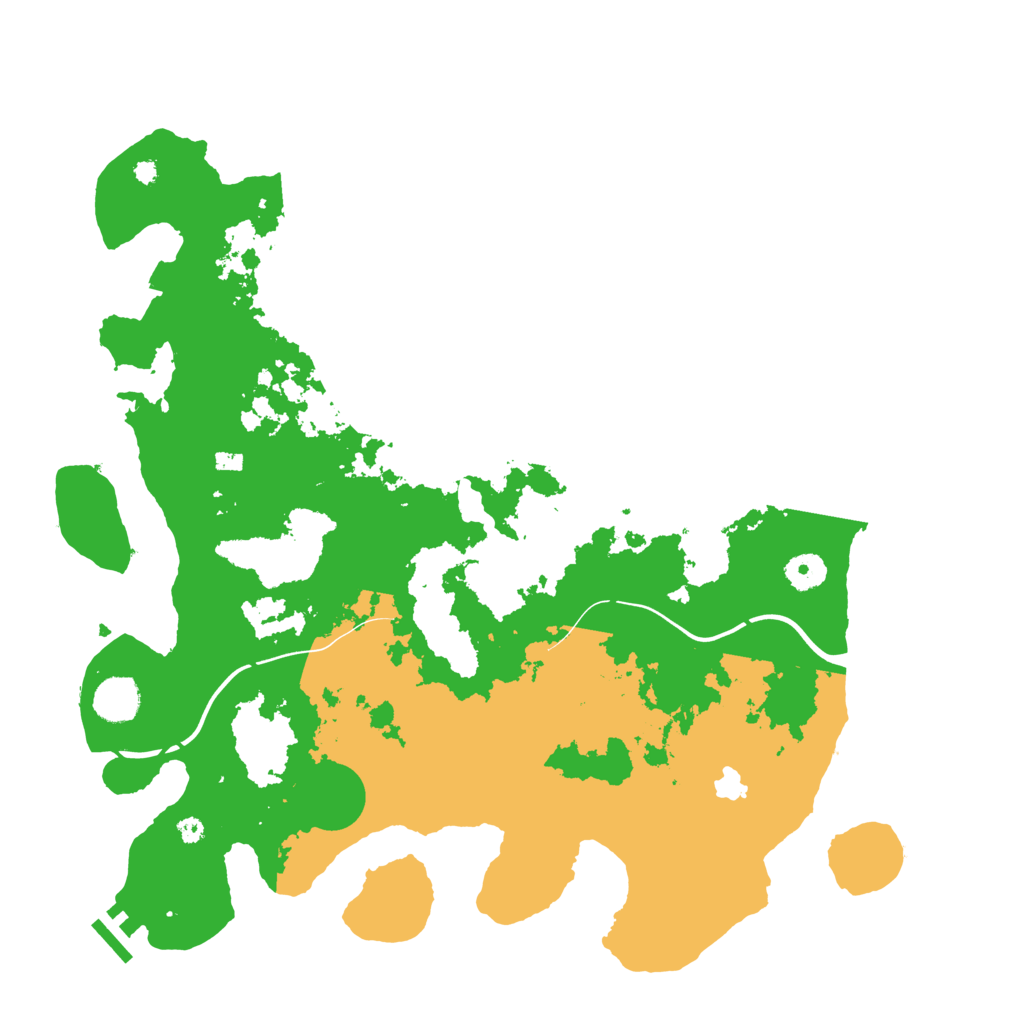 Biome Rust Map: Procedural Map, Size: 4000, Seed: 1050870340