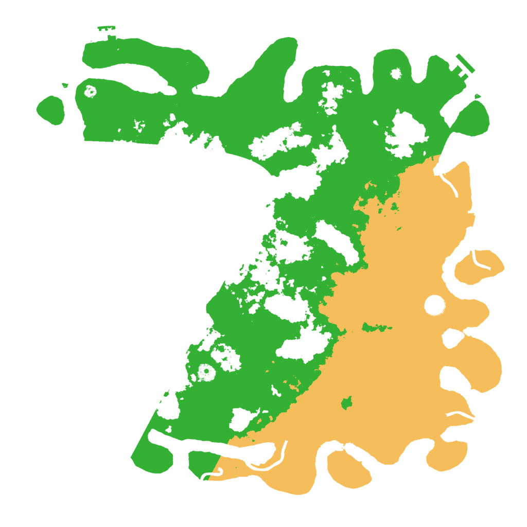Biome Rust Map: Procedural Map, Size: 4500, Seed: 6432