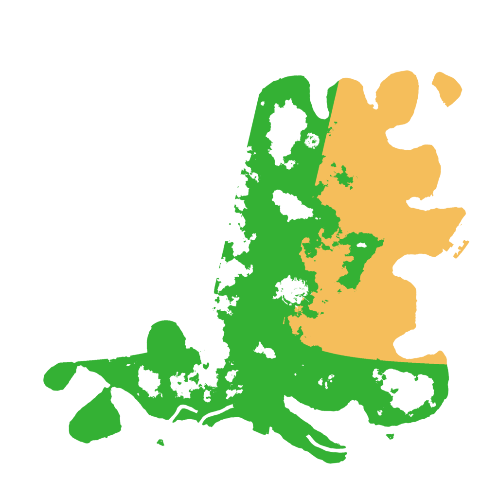 Biome Rust Map: Procedural Map, Size: 3500, Seed: 351076934