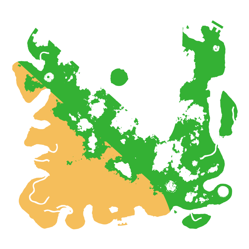 Biome Rust Map: Procedural Map, Size: 4000, Seed: 1256698628