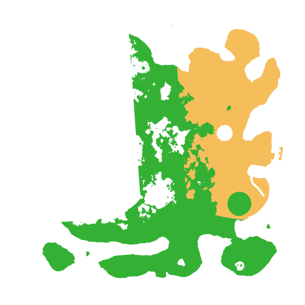 Biome Rust Map: Procedural Map, Size: 3400, Seed: 16362