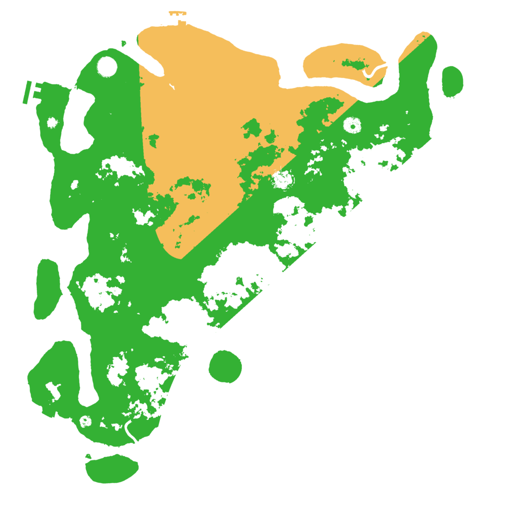 Biome Rust Map: Procedural Map, Size: 4500, Seed: 922048662