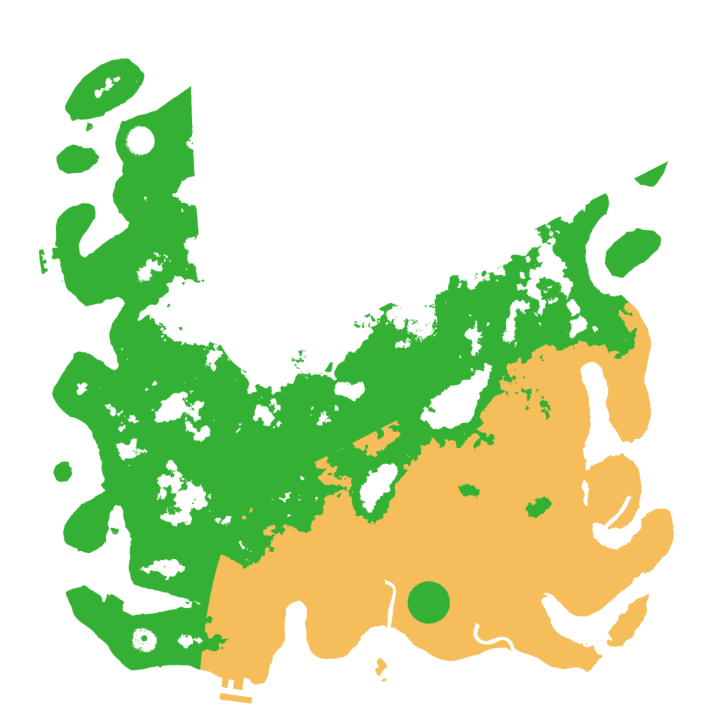 Biome Rust Map: Procedural Map, Size: 4500, Seed: 1586544950