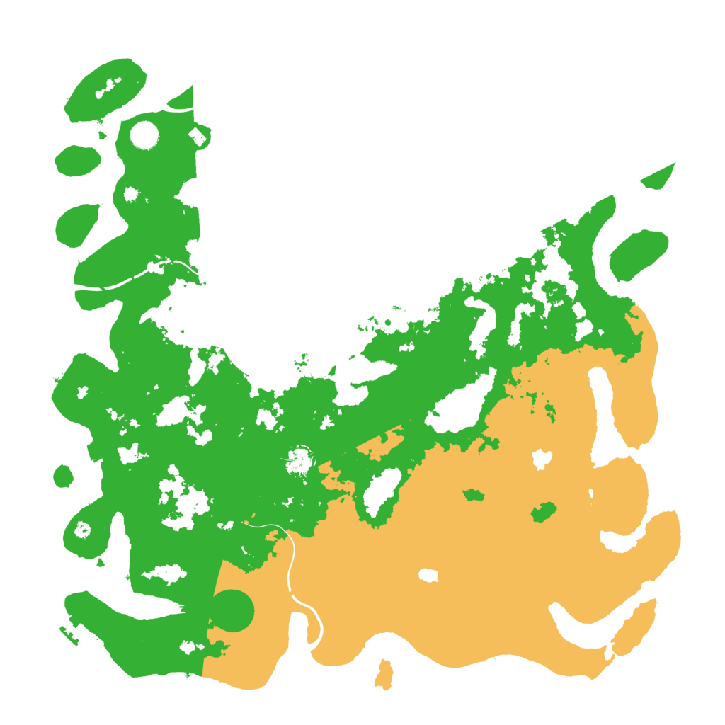 Biome Rust Map: Procedural Map, Size: 4500, Seed: 1586544950