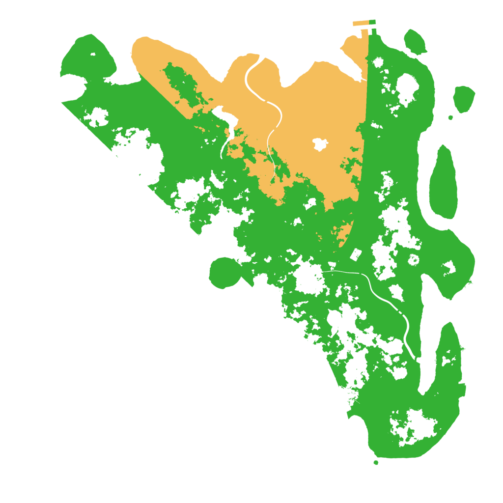 Biome Rust Map: Procedural Map, Size: 4461, Seed: 24082