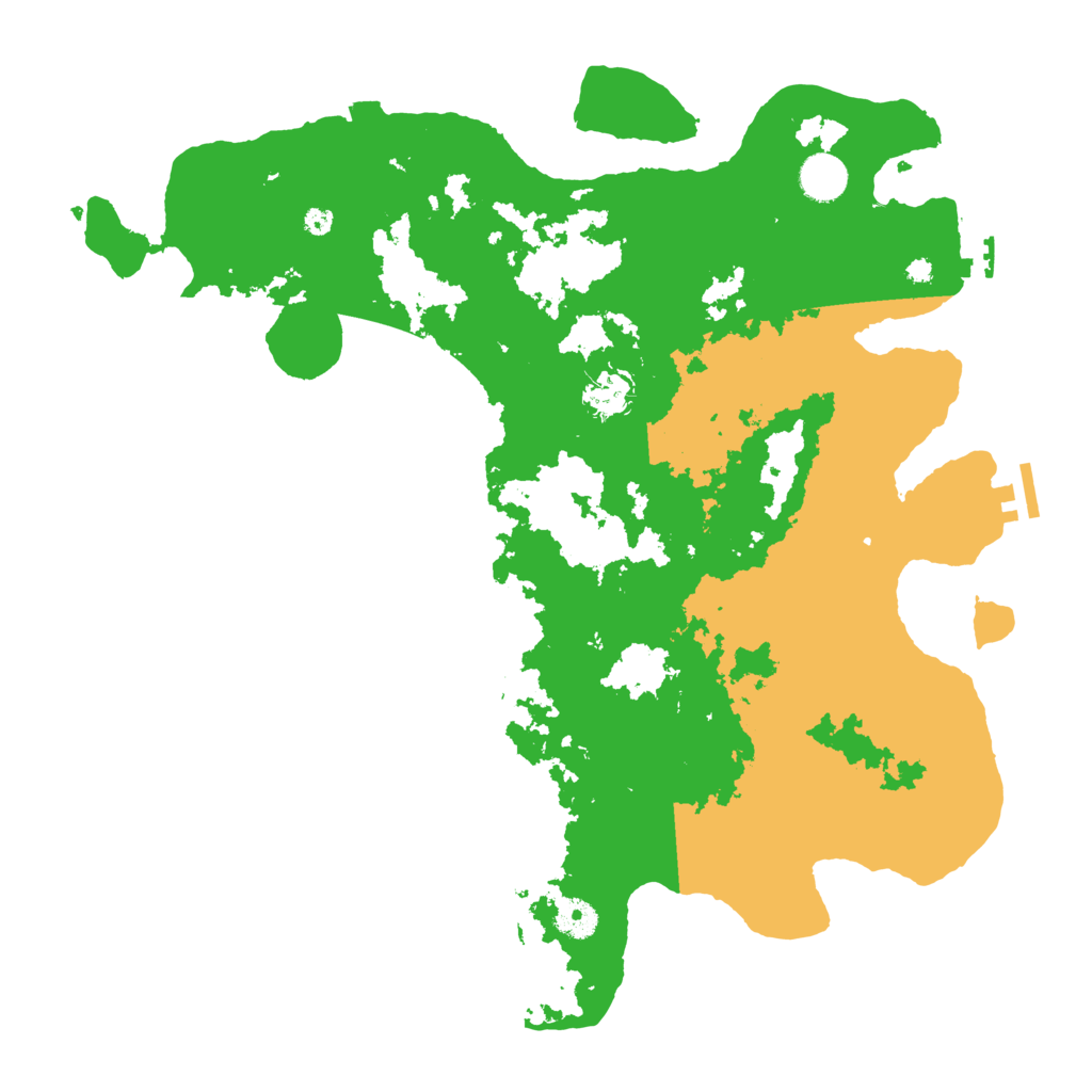 Biome Rust Map: Procedural Map, Size: 4000, Seed: 729503058