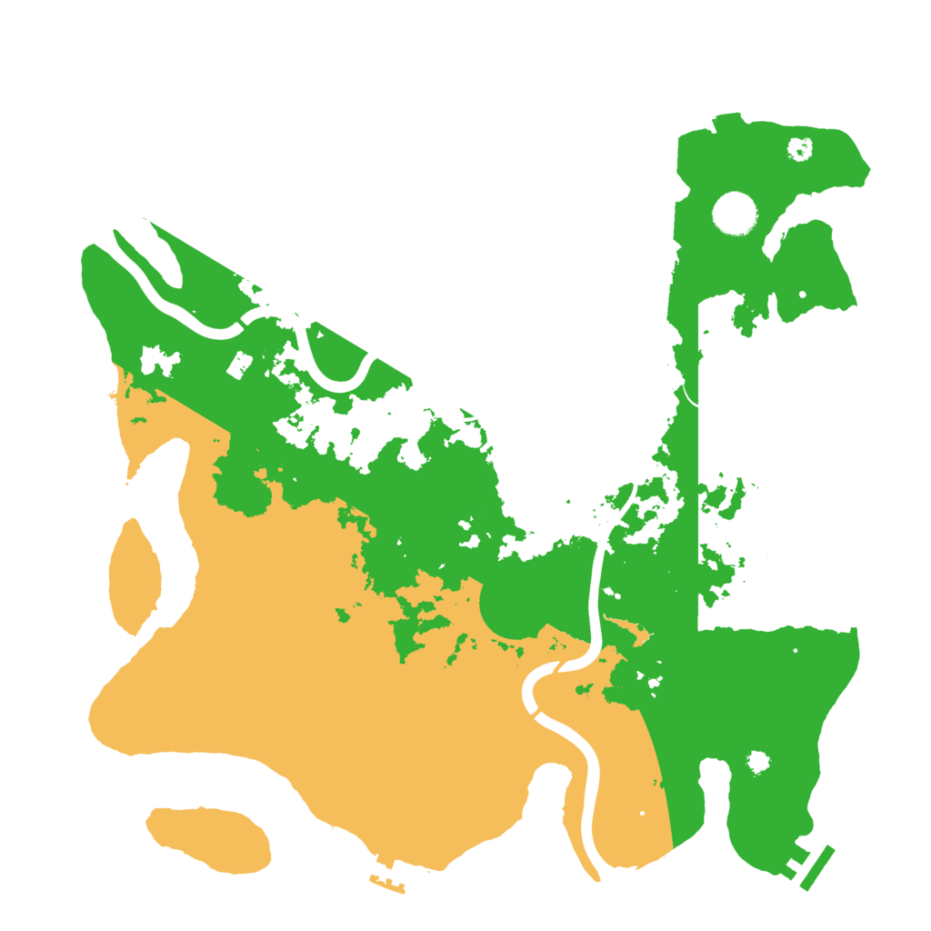 Biome Rust Map: Procedural Map, Size: 3750, Seed: 334322