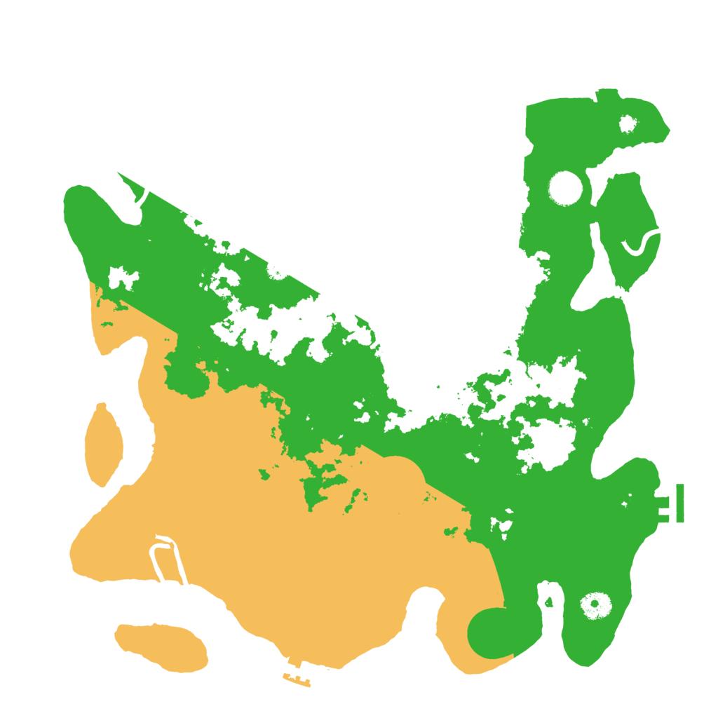 Biome Rust Map: Procedural Map, Size: 3750, Seed: 334322