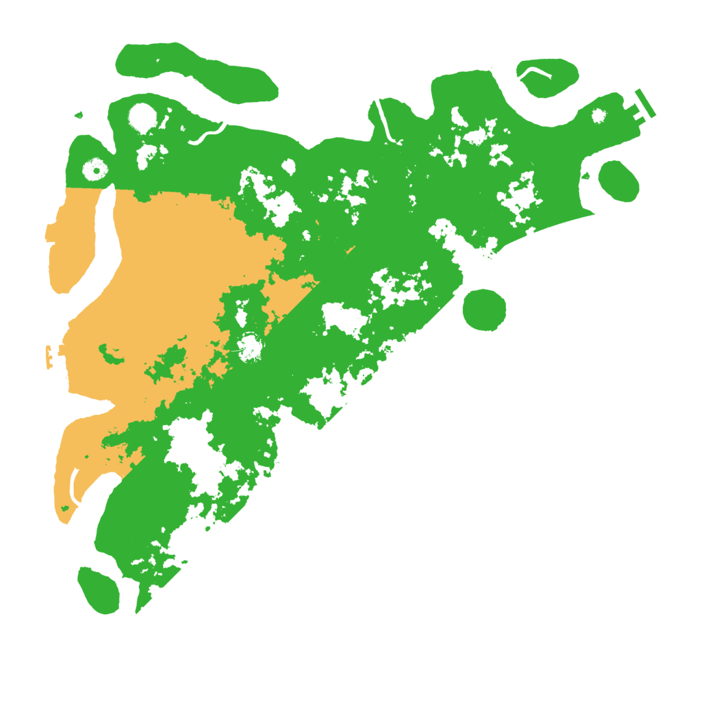 Biome Rust Map: Procedural Map, Size: 4500, Seed: 1212850179