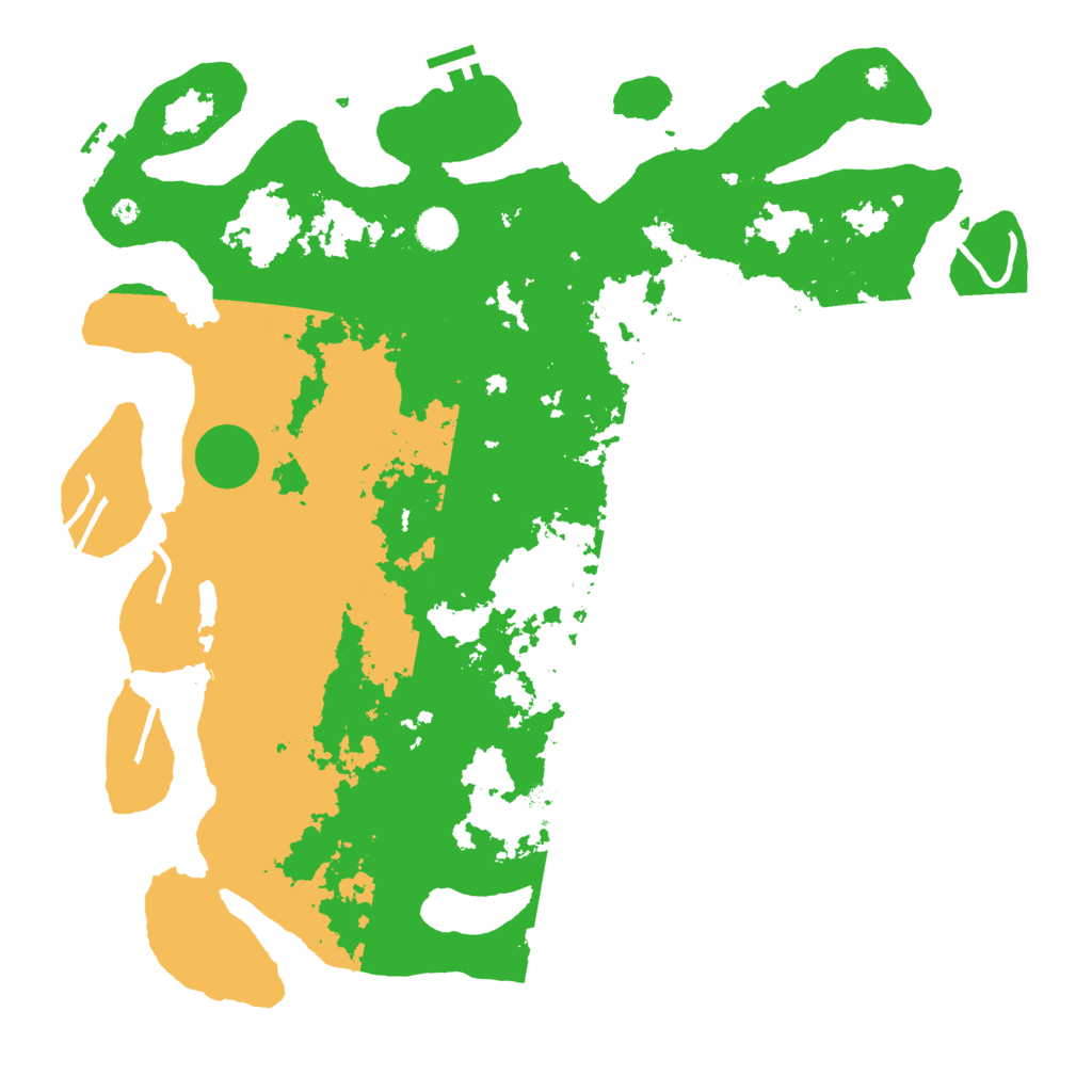 Biome Rust Map: Procedural Map, Size: 4500, Seed: 7814