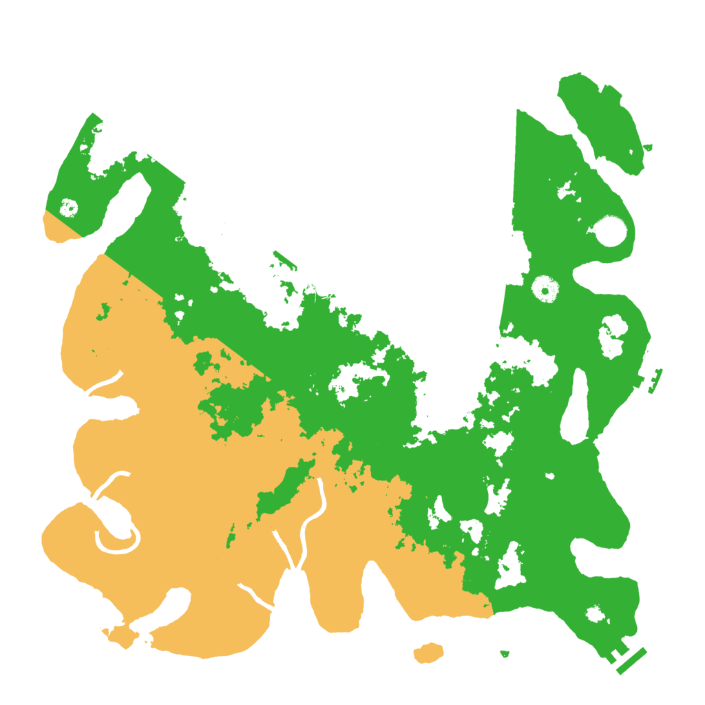 Biome Rust Map: Procedural Map, Size: 4000, Seed: 974959757