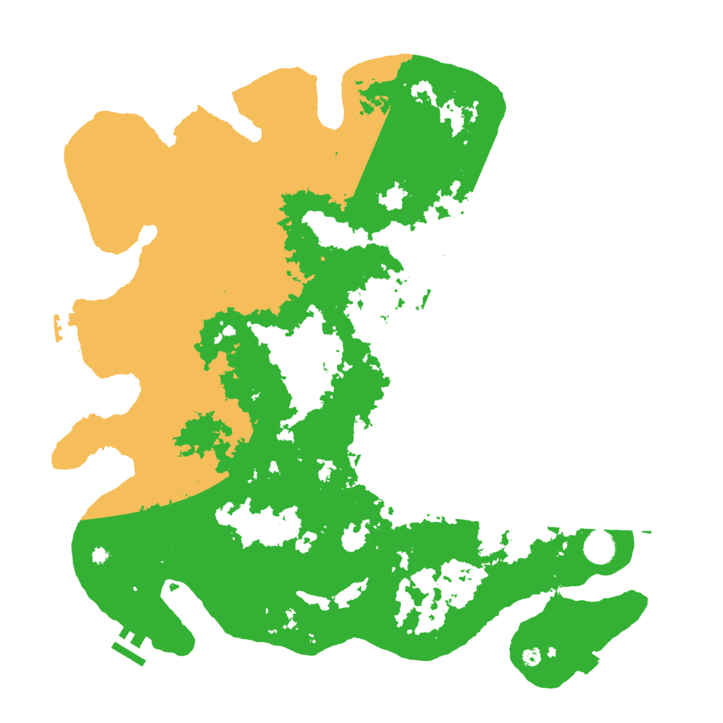 Biome Rust Map: Procedural Map, Size: 4000, Seed: 2001