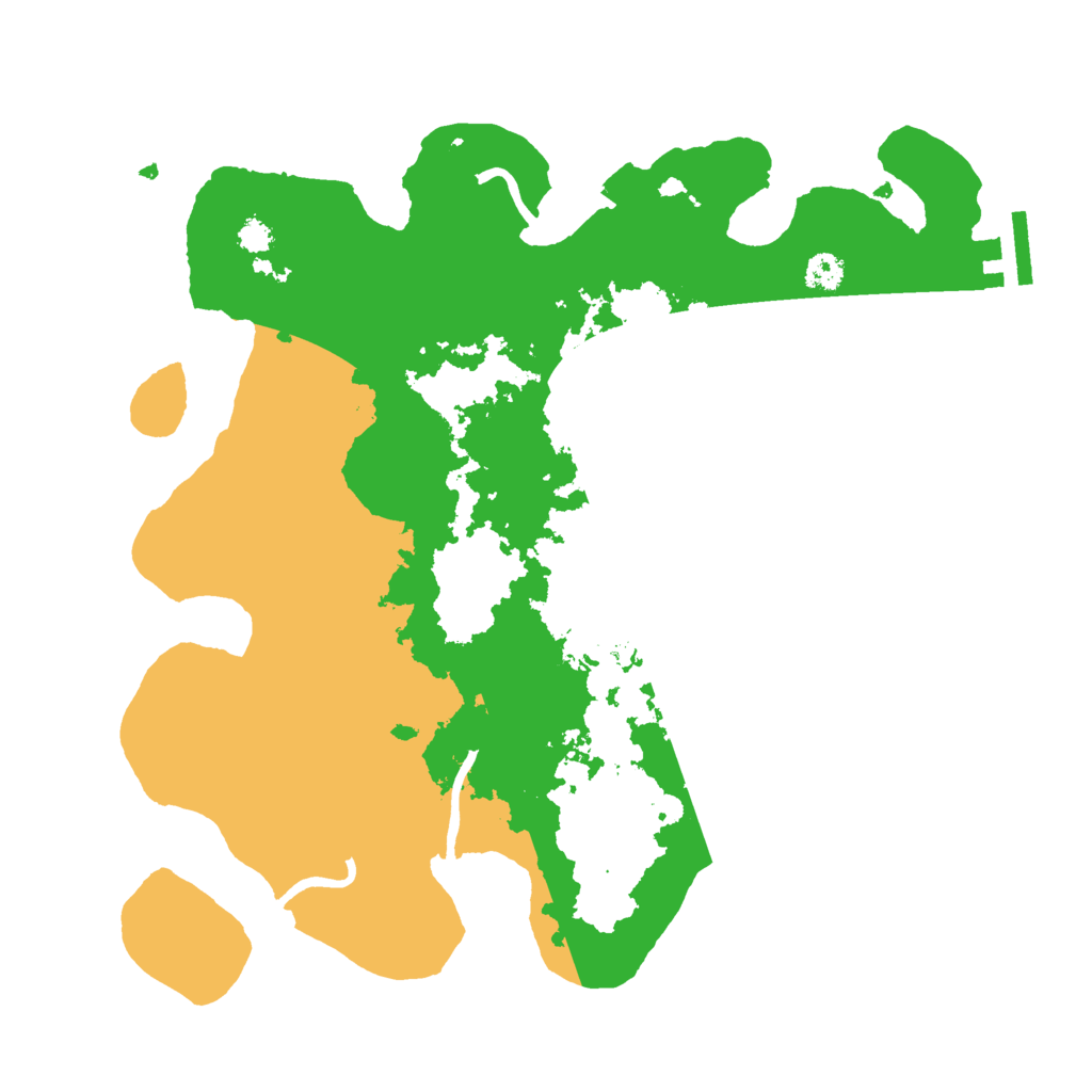 Biome Rust Map: Procedural Map, Size: 3000, Seed: 1854079826