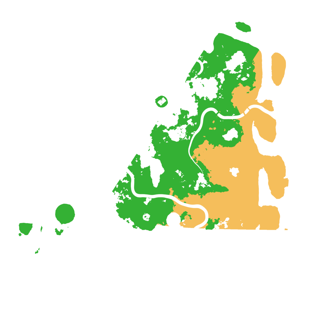 Biome Rust Map: Procedural Map, Size: 4250, Seed: 22598617