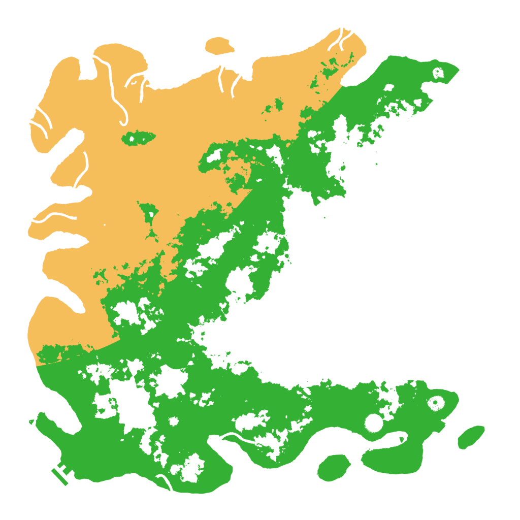 Biome Rust Map: Procedural Map, Size: 5000, Seed: 2140077515