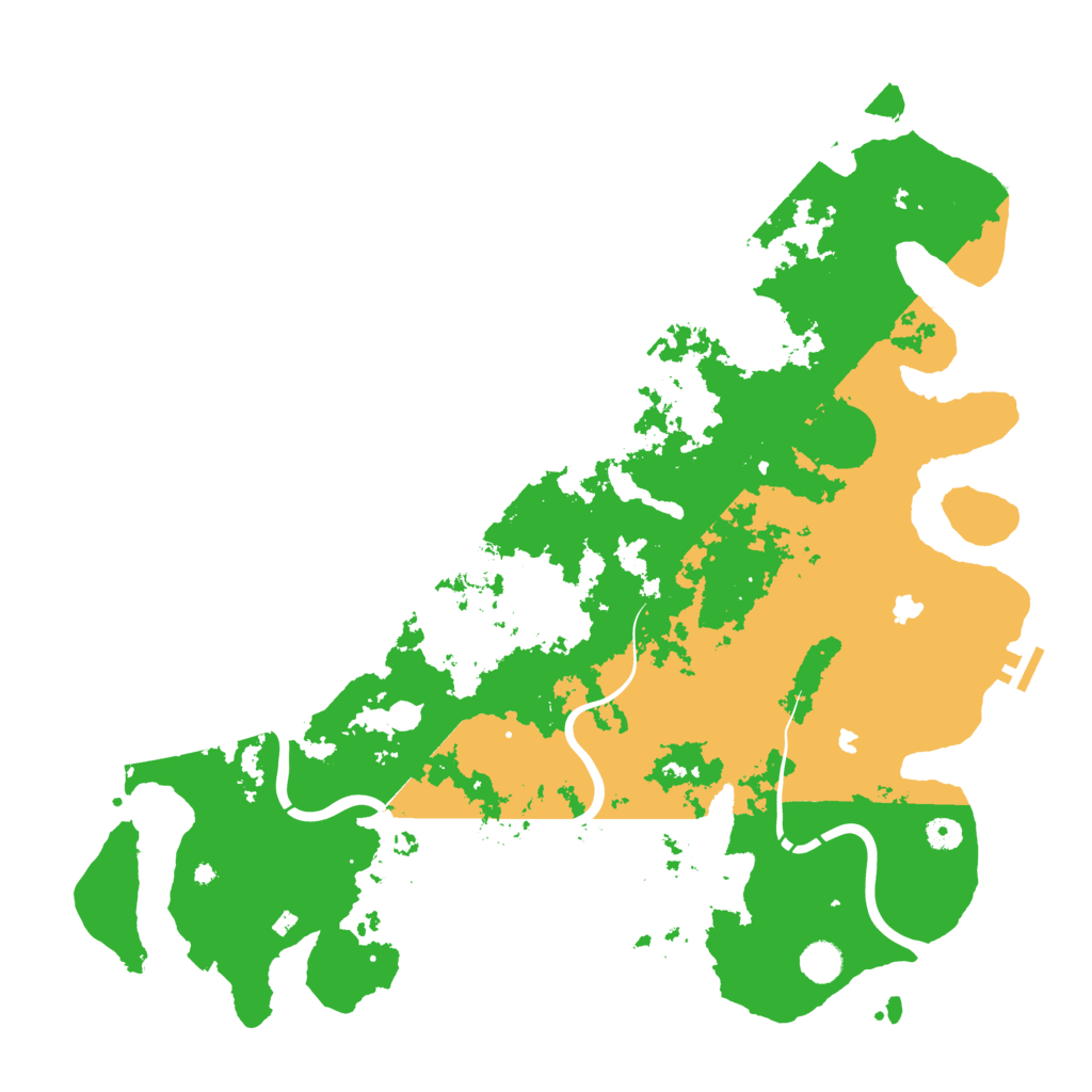 Biome Rust Map: Procedural Map, Size: 4750, Seed: 21474