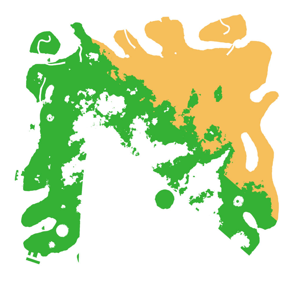 Biome Rust Map: Procedural Map, Size: 4250, Seed: 993803275