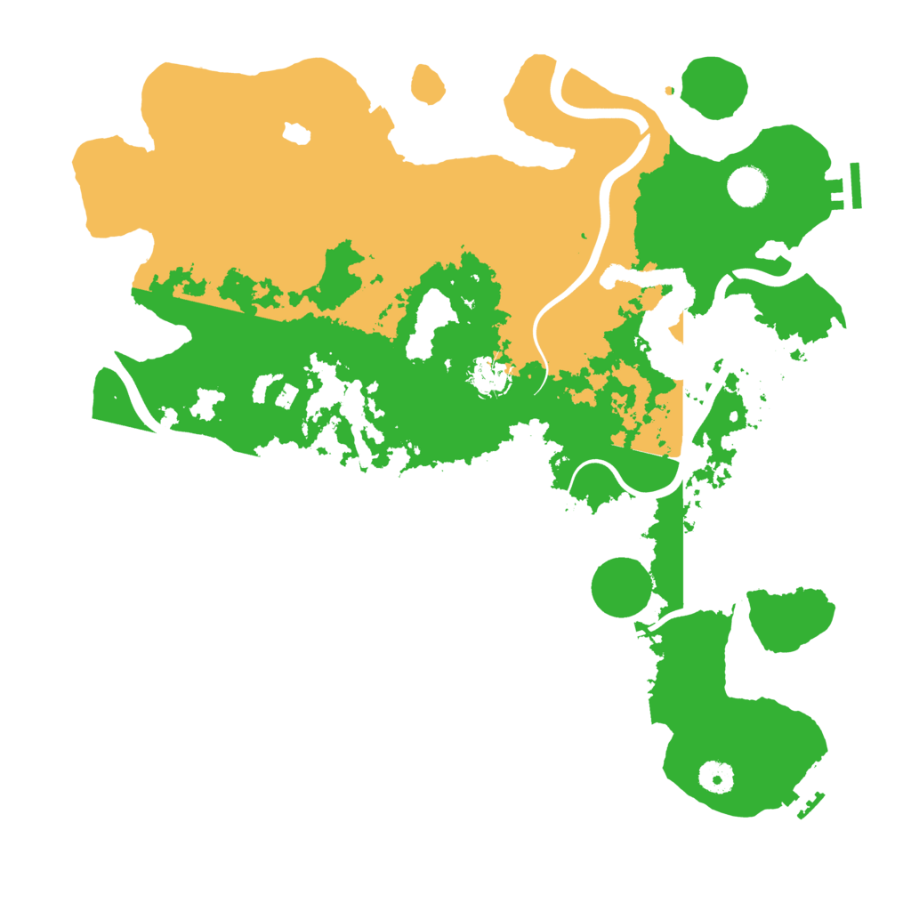 Biome Rust Map: Procedural Map, Size: 4000, Seed: 1963962239