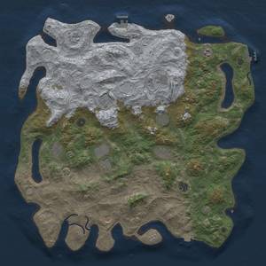 Thumbnail Rust Map: Procedural Map, Size: 4750, Seed: 1530301431, 19 Monuments