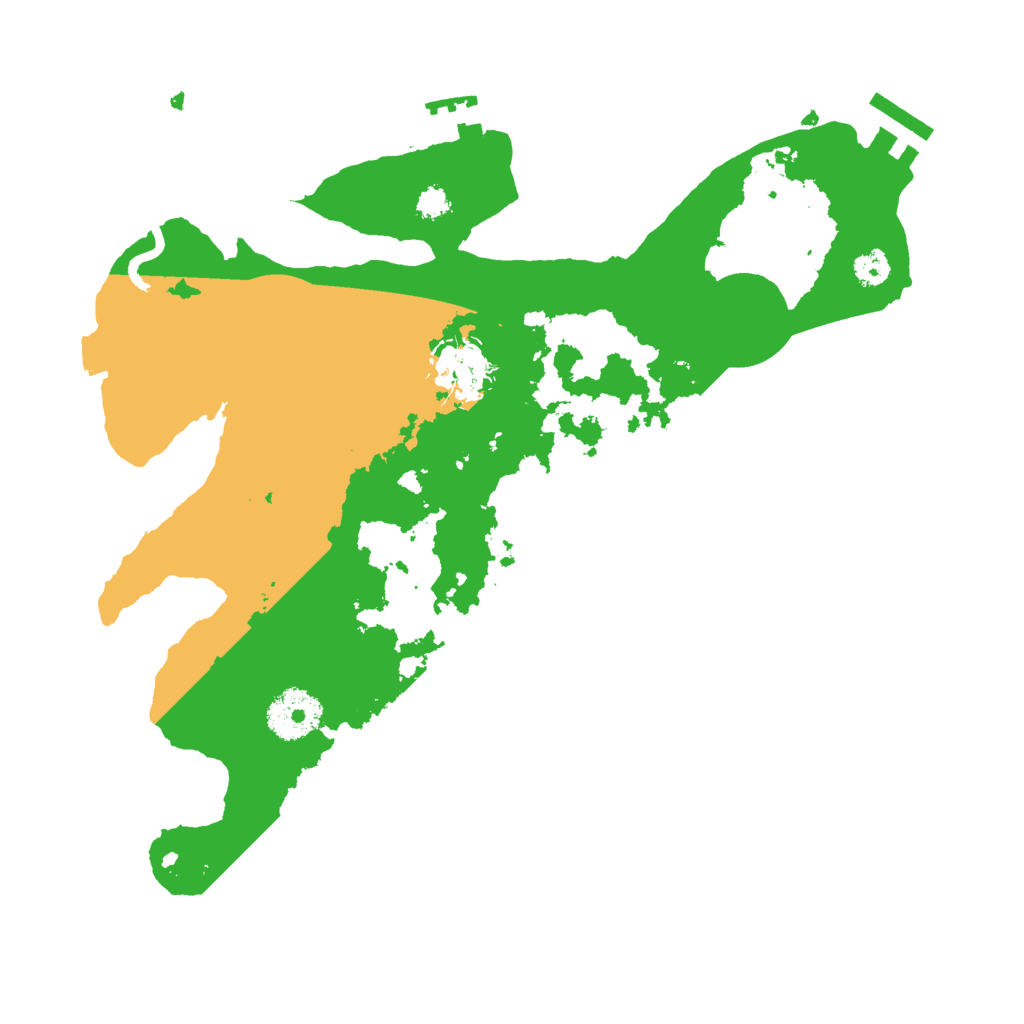 Biome Rust Map: Procedural Map, Size: 3000, Seed: 555857627