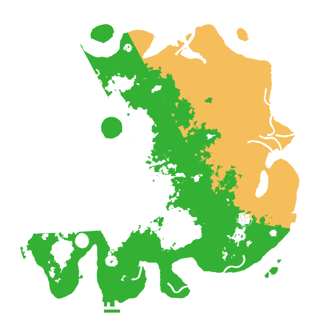 Biome Rust Map: Procedural Map, Size: 4000, Seed: 325126451