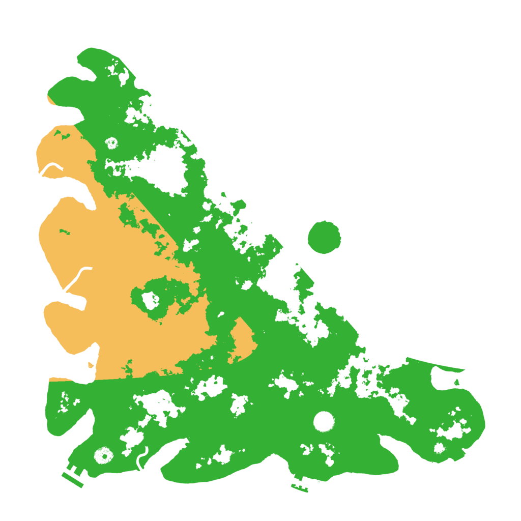 Biome Rust Map: Procedural Map, Size: 4450, Seed: 35554