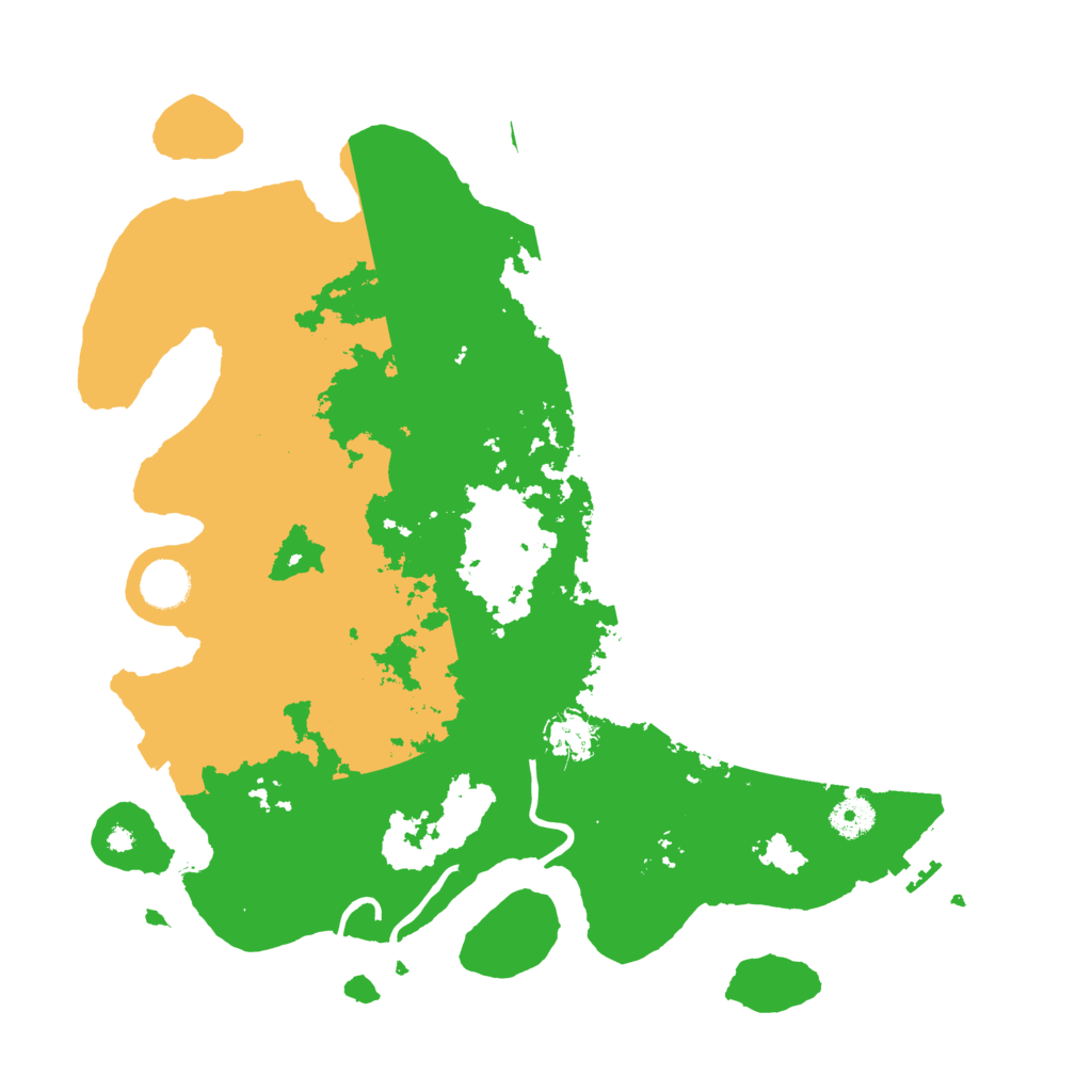 Biome Rust Map: Procedural Map, Size: 3900, Seed: 198052551