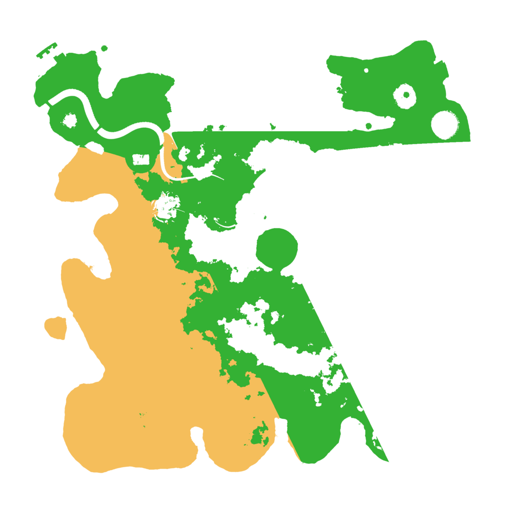 Biome Rust Map: Procedural Map, Size: 3400, Seed: 87930274