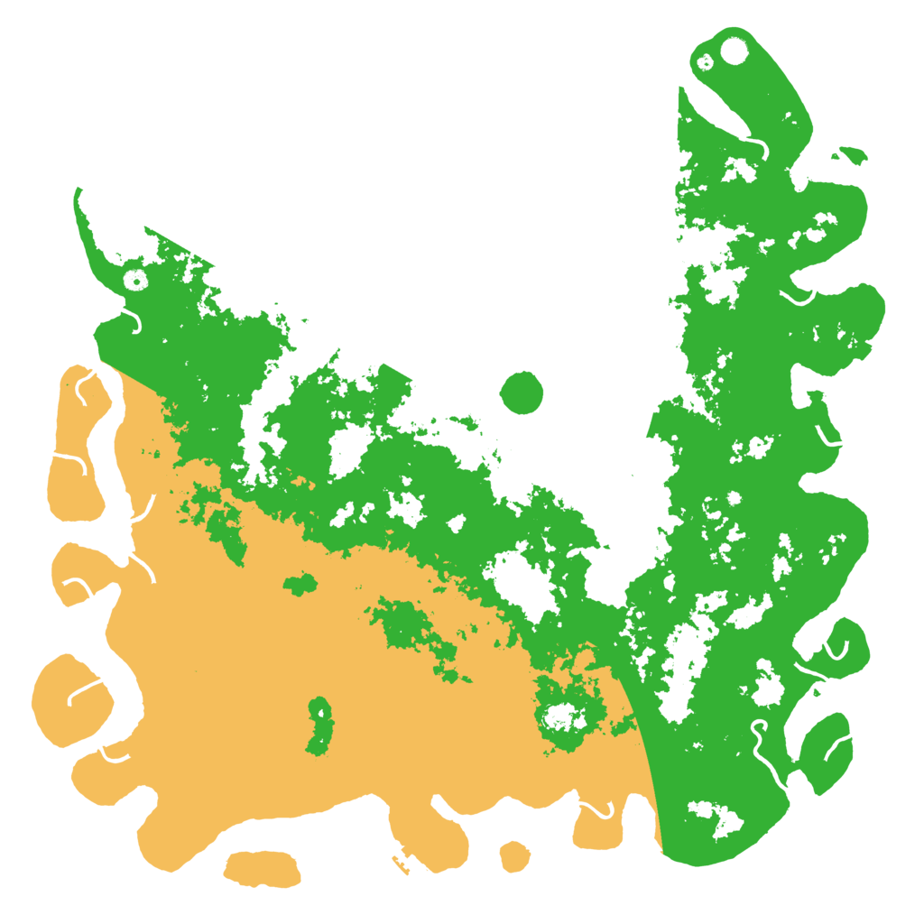 Biome Rust Map: Procedural Map, Size: 6000, Seed: 759048674