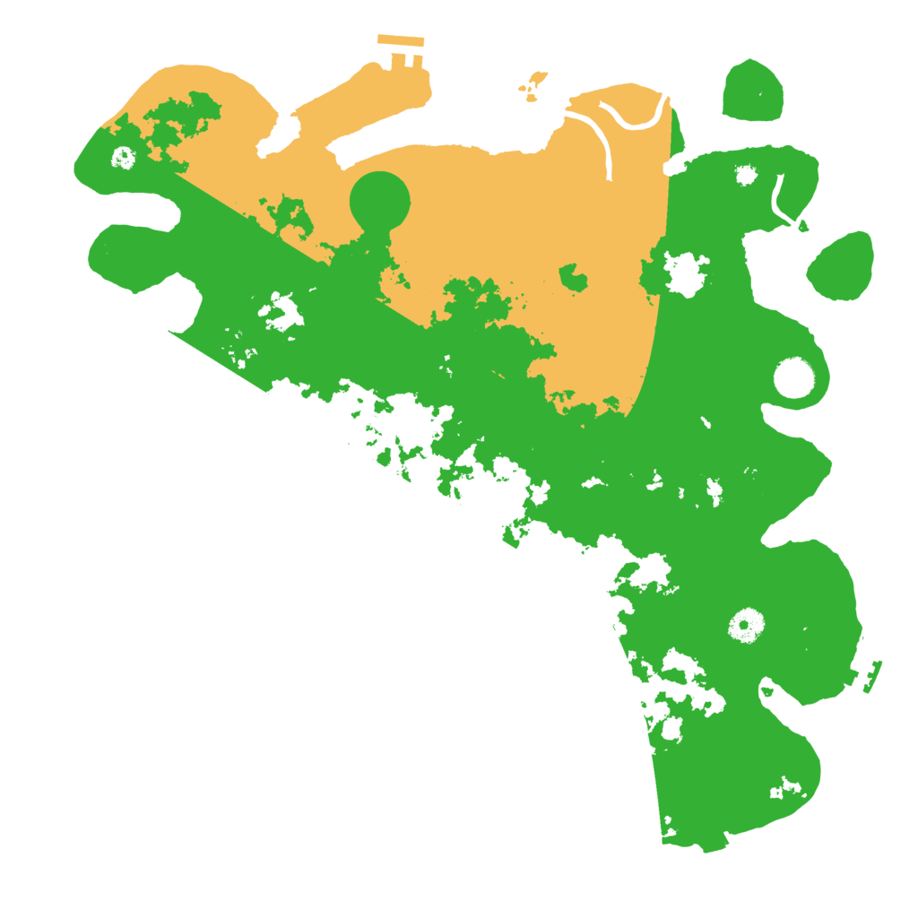 Biome Rust Map: Procedural Map, Size: 4000, Seed: 406088788