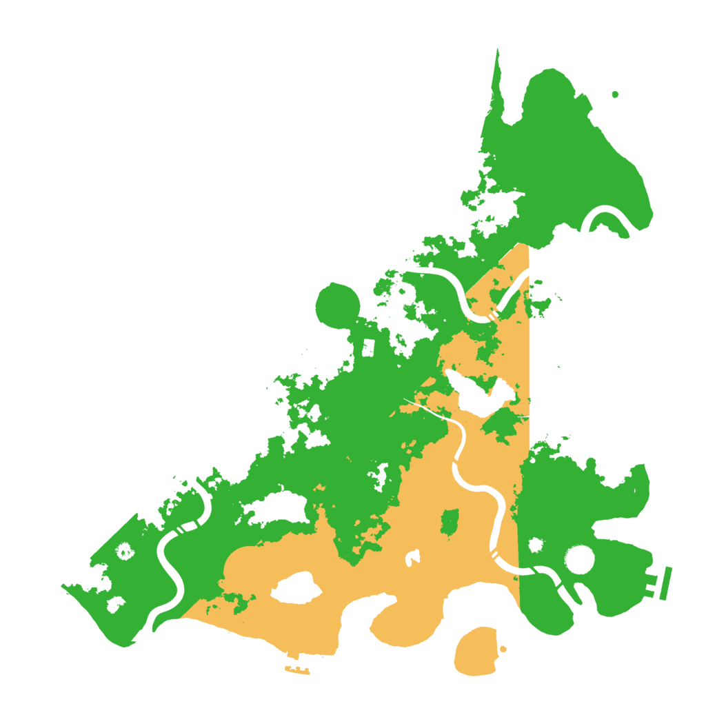 Biome Rust Map: Procedural Map, Size: 4250, Seed: 57061060