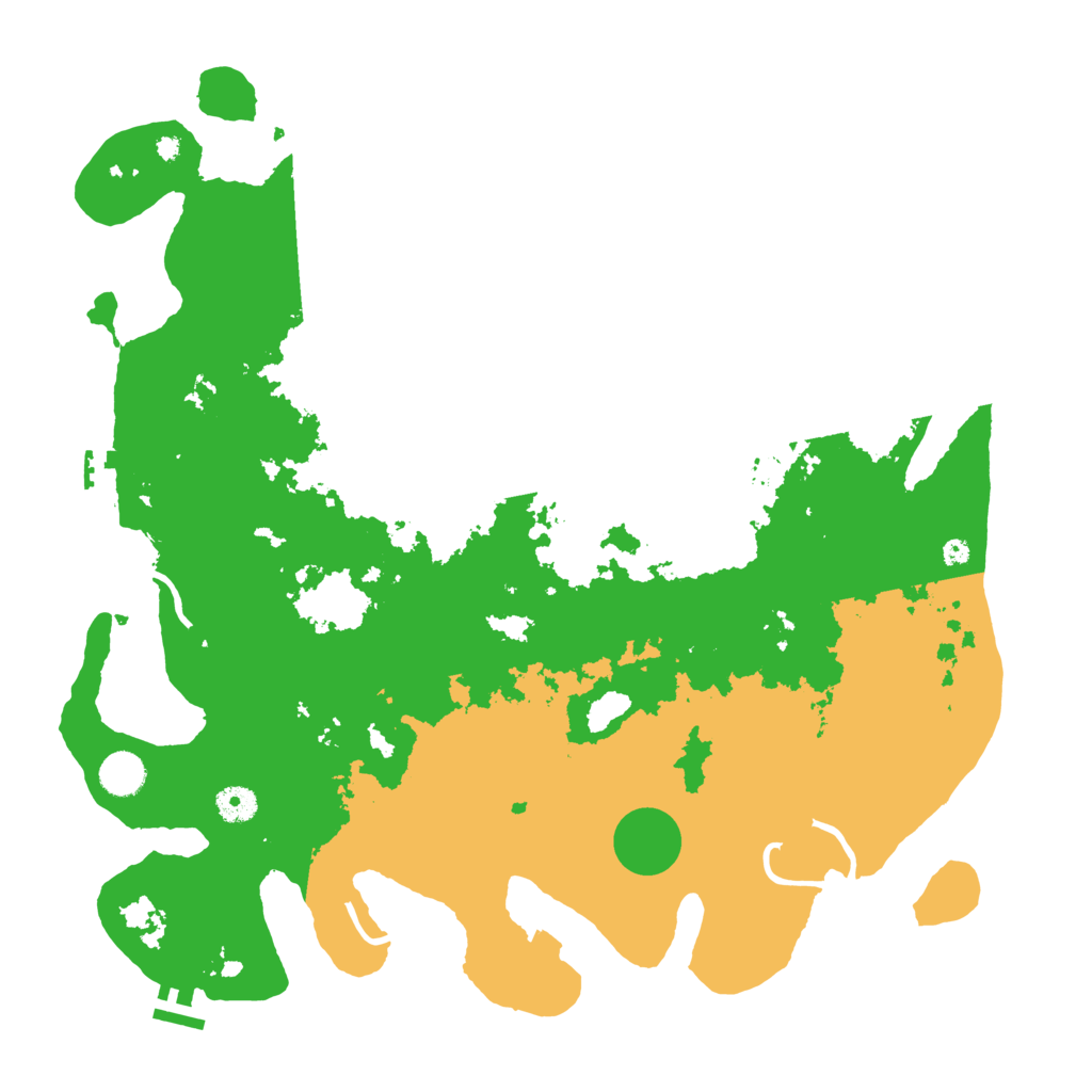 Biome Rust Map: Procedural Map, Size: 4250, Seed: 1230225838