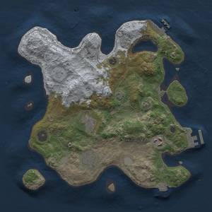 Thumbnail Rust Map: Procedural Map, Size: 2980, Seed: 96899, 12 Monuments