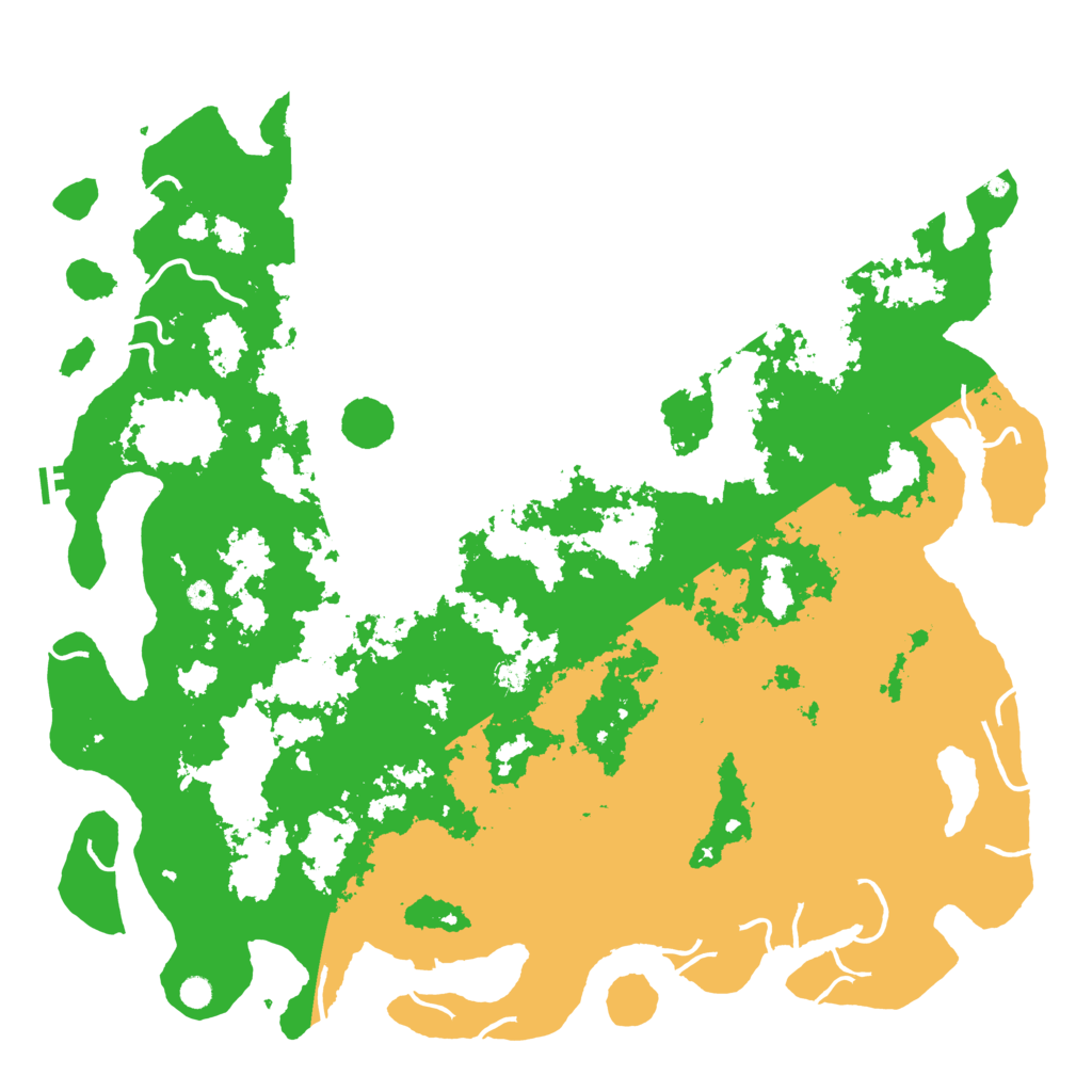 Biome Rust Map: Procedural Map, Size: 6000, Seed: 851919114