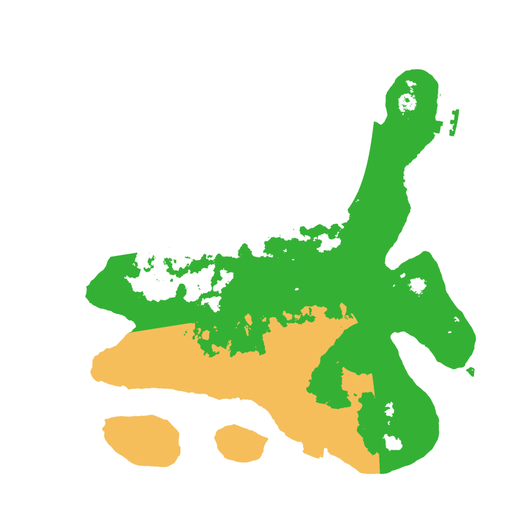 Biome Rust Map: Procedural Map, Size: 2900, Seed: 829560740
