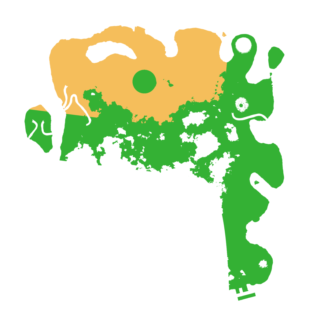 Biome Rust Map: Procedural Map, Size: 3500, Seed: 1652979374