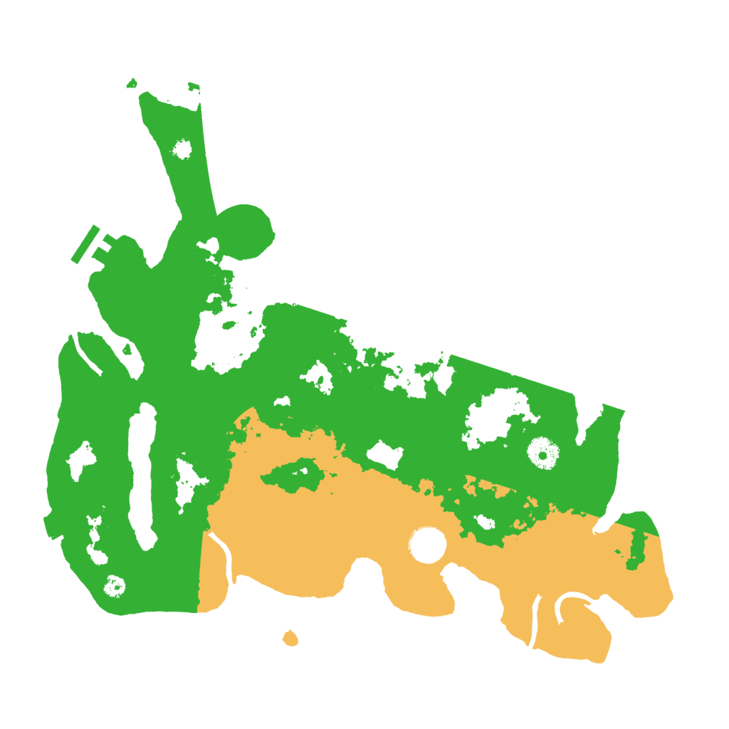 Biome Rust Map: Procedural Map, Size: 3500, Seed: 470781412