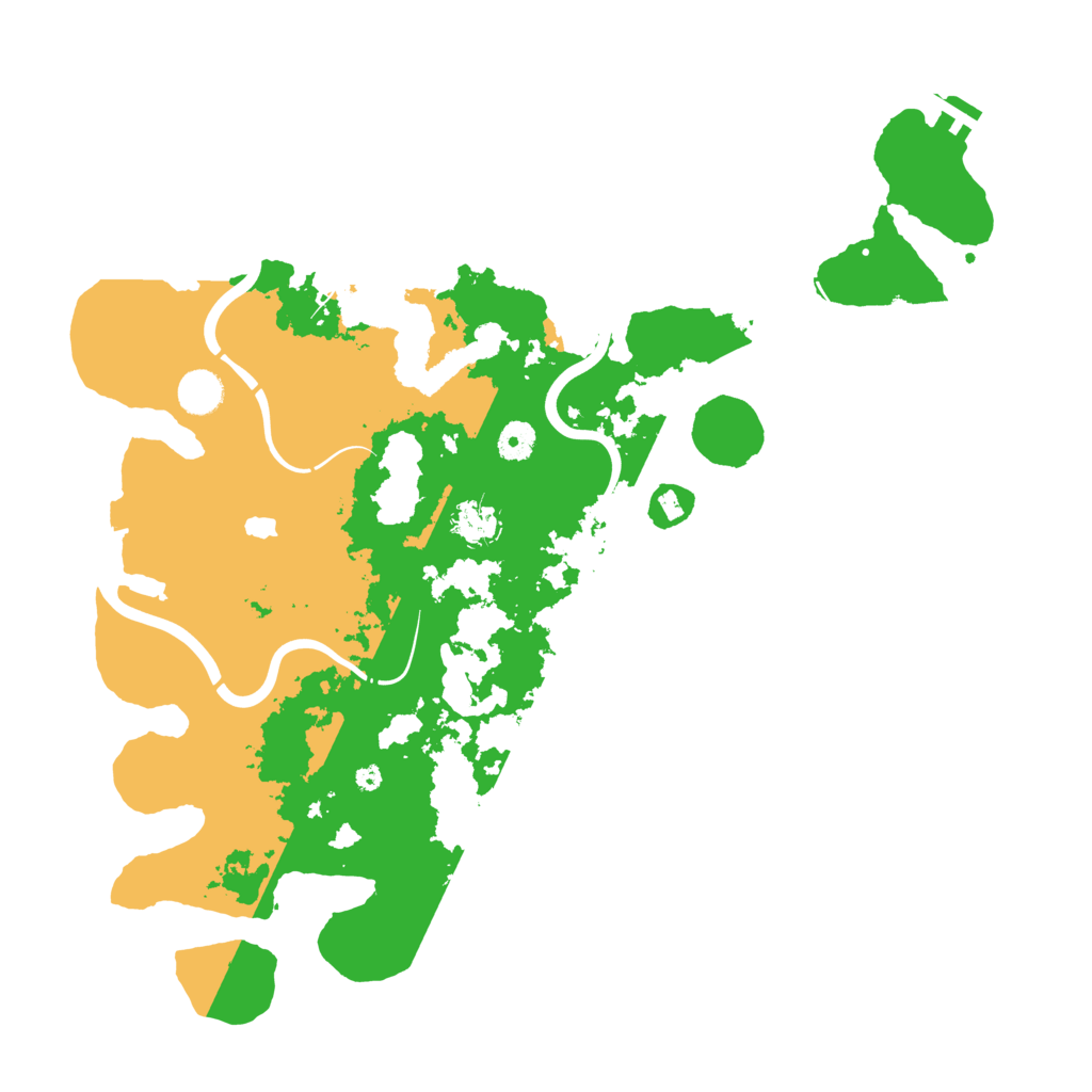 Biome Rust Map: Procedural Map, Size: 4250, Seed: 674164545