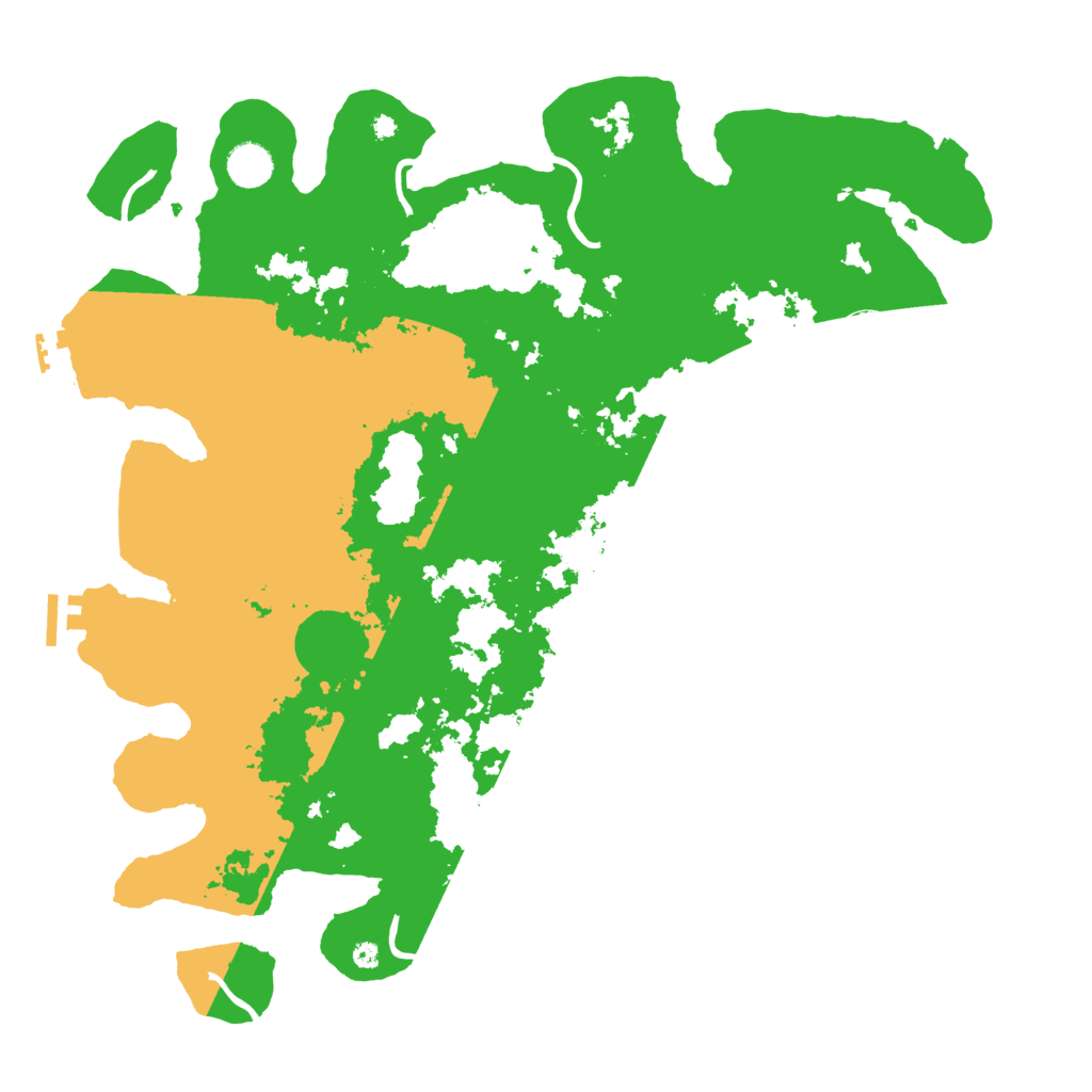 Biome Rust Map: Procedural Map, Size: 4250, Seed: 674164545