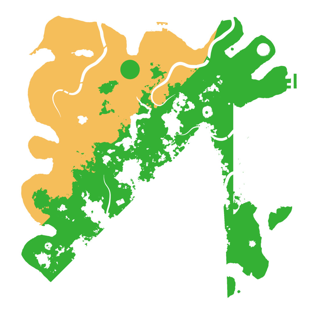 Biome Rust Map: Procedural Map, Size: 4250, Seed: 15860366