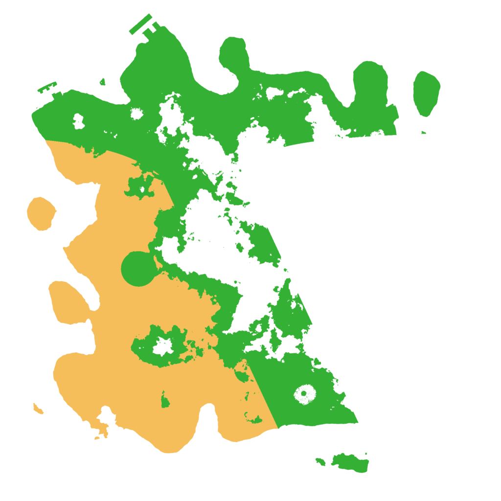 Biome Rust Map: Procedural Map, Size: 3750, Seed: 18208