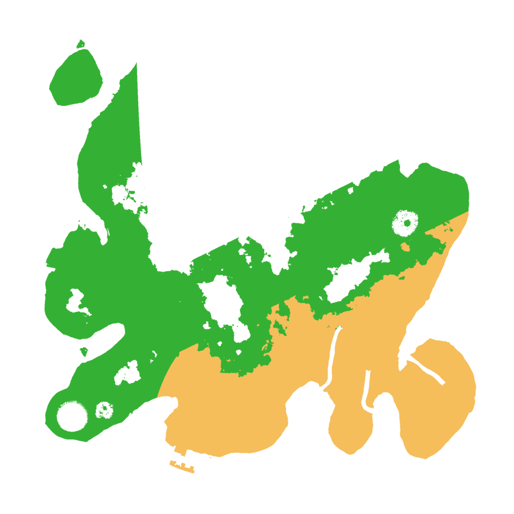 Biome Rust Map: Procedural Map, Size: 3000, Seed: 1289979289