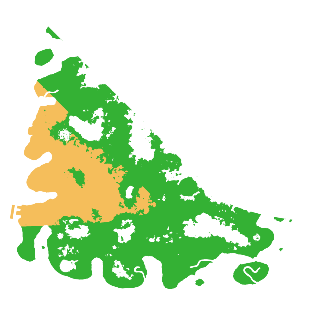 Biome Rust Map: Procedural Map, Size: 4500, Seed: 588639328