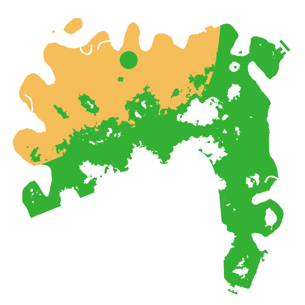 Biome Rust Map: Procedural Map, Size: 4500, Seed: 1208930871